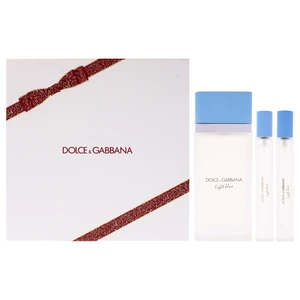 Light Blue by Dolce and Gabbana for Women - 3 Pc Gift Set 3.3oz EDT Spray, 2 x 0.33oz EDT Spray (Mini) Light Blue by Dolce and Gabbana for Women - 3 Pc Gift Set 3.3oz EDT Spray, 2 x 0.33oz EDT Spray (Mini)
