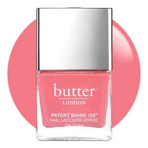 butter LONDON Patent Shine 10X Nail Lacquer, Gel-Like Finish, Chip-Resistant Formula, 10-Free Formula, Cruelty-Free, Polymer Technology, Coming Up Roses butter LONDON Patent Shine 10X Nail Lacquer, Gel-Like Finish, Chip-Resistant Formula, 10-Free Formula, Cruelty-Free, Polymer Technology, Coming Up Roses