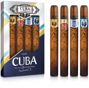 Cuba Cuba Quad I Men 4 Pc Gift Set 1.17oz Cuba Gold EDT Spray, 1.17oz Cuba Royal EDT Spray, 1.17oz Cuba Winner EDT Spray, 1.17oz Cuba S Cuba Cuba Quad I Men 4 Pc Gift Set 1.17oz Cuba Gold EDT Spray, 1.17oz Cuba Royal EDT Spray, 1.17oz Cuba Winner EDT Spray, 1.17oz Cuba S
