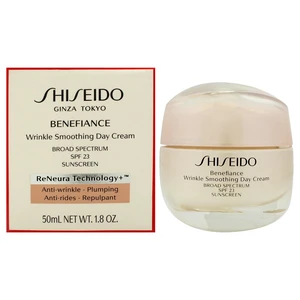 Benefiance Wrinkle Smoothing Day Cream SPF 23 by Shiseido for Unisex - 1.8 oz Cream (Tester) Benefiance Wrinkle Smoothing Day Cream SPF 23 by Shiseido for Unisex - 1.8 oz Cream (Tester)