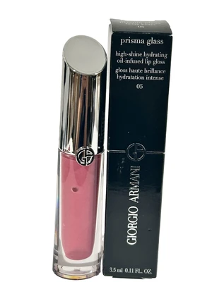 GIORGIO ARMANI High Shine Oil Lip Gloss PRISMA GLASS - Color BERRY BEAM # 05-3.5 ml / 0.11 FL oz - 4405 GIORGIO ARMANI High Shine Oil Lip Gloss PRISMA GLASS - Color BERRY BEAM # 05-3.5 ml / 0.11 FL oz - 4405