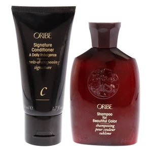 Signature Conditioner and Shampoo for Beautiful Color Kit by Oribe for Unisex - 2 Pc Kit 1.7oz Conditioner, 2.5oz Shampoo Signature Conditioner and Shampoo for Beautiful Color Kit by Oribe for Unisex - 2 Pc Kit 1.7oz Conditioner, 2.5oz Shampoo