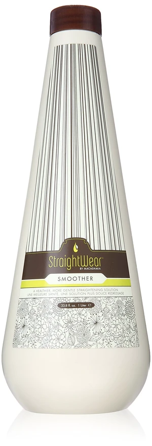 Macadamia Oil Natural Oil Straightwear Smoother Straightening Solution for Unisex - 33.8 oz Smoother Macadamia Oil Natural Oil Straightwear Smoother Straightening Solution for Unisex - 33.8 oz Smoother