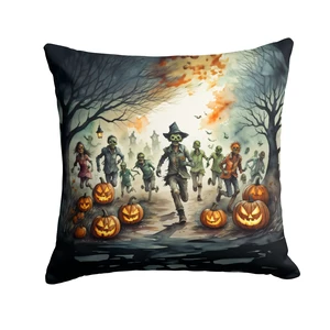 Zombies Spooky Halloween Throw Pillow Machine Washable, Indoor Outdoor Decorative Pillow for Couch, Bed or Patio, 18Hx18W Zombies Spooky Halloween Throw Pillow Machine Washable, Indoor Outdoor Decorative Pillow for Couch, Bed or Patio, 18Hx18W
