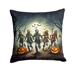 Zombies Spooky Halloween Throw Pillow Machine Washable, Indoor Outdoor Decorative Pillow for Couch, Bed or Patio, 18Hx18W Zombies Spooky Halloween Throw Pillow Machine Washable, Indoor Outdoor Decorative Pillow for Couch, Bed or Patio, 18Hx18W