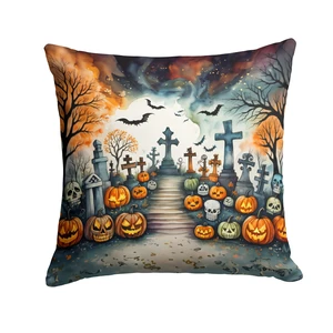 Day of the Dead Spooky Halloween Throw Pillow Machine Washable, Indoor Outdoor Decorative Pillow for Couch, Bed or Patio, 18Hx18W Day of the Dead Spooky Halloween Throw Pillow Machine Washable, Indoor Outdoor Decorative Pillow for Couch, Bed or Patio, 18Hx18W