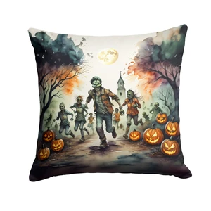 Zombies Spooky Halloween Throw Pillow Machine Washable, Indoor Outdoor Decorative Pillow for Couch, Bed or Patio, 18Hx18W Zombies Spooky Halloween Throw Pillow Machine Washable, Indoor Outdoor Decorative Pillow for Couch, Bed or Patio, 18Hx18W