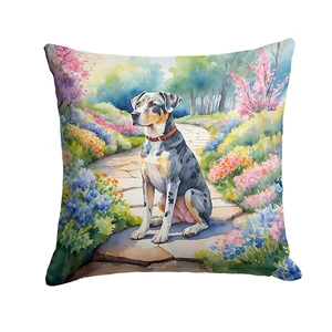Catahoula Spring Path Throw Pillow Machine Washable, Indoor Outdoor Decorative Pillow for Couch, Bed or Patio, 18Hx18W Catahoula Spring Path Throw Pillow Machine Washable, Indoor Outdoor Decorative Pillow for Couch, Bed or Patio, 18Hx18W