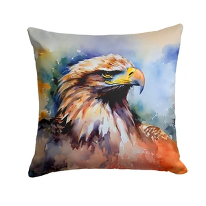 Eagle Throw Pillow Machine Washable, Indoor Outdoor Decorative Pillow for Couch, Bed or Patio, 18Hx18W Eagle Throw Pillow Machine Washable, Indoor Outdoor Decorative Pillow for Couch, Bed or Patio, 18Hx18W