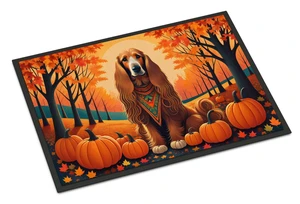NEW Afghan Hound Fall Doormat Front Door Mat Indoor Outdoor Rugs for Entryway, Non Slip Washable Low Pile, 18H X 27W NEW Afghan Hound Fall Doormat Front Door Mat Indoor Outdoor Rugs for Entryway, Non Slip Washable Low Pile, 18H X 27W