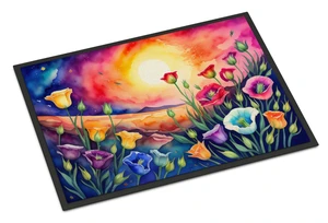NEW Lisianthus in Color Doormat Front Door Mat Indoor Outdoor Rugs for Entryway, Non Slip Washable Low Pile, 18H X 27W NEW Lisianthus in Color Doormat Front Door Mat Indoor Outdoor Rugs for Entryway, Non Slip Washable Low Pile, 18H X 27W