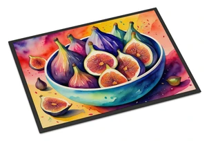 NEW Colorful Figs Doormat Front Door Mat Indoor Outdoor Rugs for Entryway, Non Slip Washable Low Pile, 18H X 27W NEW Colorful Figs Doormat Front Door Mat Indoor Outdoor Rugs for Entryway, Non Slip Washable Low Pile, 18H X 27W