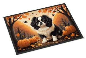 NEW Japanese Chin Fall Doormat Front Door Mat Indoor Outdoor Rugs for Entryway, Non Slip Washable Low Pile, 18H X 27W NEW Japanese Chin Fall Doormat Front Door Mat Indoor Outdoor Rugs for Entryway, Non Slip Washable Low Pile, 18H X 27W