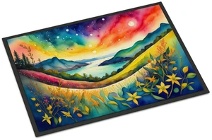 NEW Hypericum or St. John s Wort in Color Doormat Front Door Mat Indoor Outdoor Rugs for Entryway, Non Slip Washable Low Pile, 18H X 27W NEW Hypericum or St. John s Wort in Color Doormat Front Door Mat Indoor Outdoor Rugs for Entryway, Non Slip Washable Low Pile, 18H X 27W