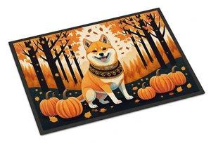 NEW Shiba Inu Fall Doormat Front Door Mat Indoor Outdoor Rugs for Entryway, Non Slip Washable Low Pile, 18H X 27W NEW Shiba Inu Fall Doormat Front Door Mat Indoor Outdoor Rugs for Entryway, Non Slip Washable Low Pile, 18H X 27W
