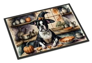 NEW Boston Terrier Fall Kitchen Pumpkins Doormat Front Door Mat Indoor Outdoor Rugs for Entryway, Non Slip Washable Low Pile, 18H X 27W NEW Boston Terrier Fall Kitchen Pumpkins Doormat Front Door Mat Indoor Outdoor Rugs for Entryway, Non Slip Washable Low Pile, 18H X 27W