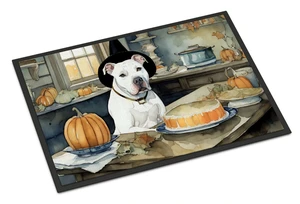 NEW Pit Bull Terrier Fall Kitchen Pumpkins Doormat Front Door Mat Indoor Outdoor Rugs for Entryway, Non Slip Washable Low Pile, 18H X 27W NEW Pit Bull Terrier Fall Kitchen Pumpkins Doormat Front Door Mat Indoor Outdoor Rugs for Entryway, Non Slip Washable Low Pile, 18H X 27W