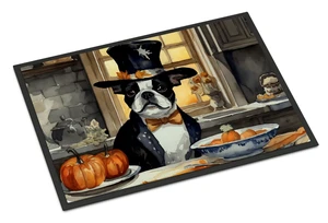 NEW Boston Terrier Fall Kitchen Pumpkins Doormat Front Door Mat Indoor Outdoor Rugs for Entryway, Non Slip Washable Low Pile, 18H X 27W NEW Boston Terrier Fall Kitchen Pumpkins Doormat Front Door Mat Indoor Outdoor Rugs for Entryway, Non Slip Washable Low Pile, 18H X 27W