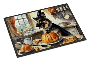 NEW German Shepherd Fall Kitchen Pumpkins Doormat Front Door Mat Indoor Outdoor Rugs for Entryway, Non Slip Washable Low Pile, 18H X 27W NEW German Shepherd Fall Kitchen Pumpkins Doormat Front Door Mat Indoor Outdoor Rugs for Entryway, Non Slip Washable Low Pile, 18H X 27W