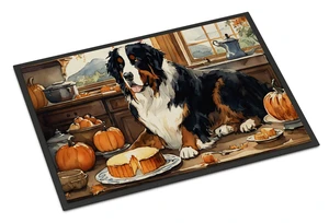 NEW Bernese Mountain Dog Fall Kitchen Pumpkins Doormat Front Door Mat Indoor Outdoor Rugs for Entryway, Non Slip Washable Low Pile, 18H X 27W NEW Bernese Mountain Dog Fall Kitchen Pumpkins Doormat Front Door Mat Indoor Outdoor Rugs for Entryway, Non Slip Washable Low Pile, 18H X 27W