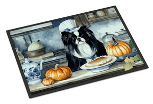NEW Japanese Chin Fall Kitchen Pumpkins Doormat Front Door Mat Indoor Outdoor Rugs for Entryway, Non Slip Washable Low Pile, 18H X 27W NEW Japanese Chin Fall Kitchen Pumpkins Doormat Front Door Mat Indoor Outdoor Rugs for Entryway, Non Slip Washable Low Pile, 18H X 27W