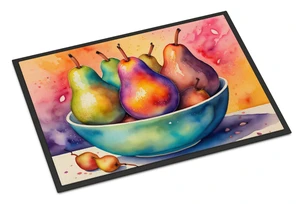NEW Colorful Pears Doormat Front Door Mat Indoor Outdoor Rugs for Entryway, Non Slip Washable Low Pile, 18H X 27W NEW Colorful Pears Doormat Front Door Mat Indoor Outdoor Rugs for Entryway, Non Slip Washable Low Pile, 18H X 27W