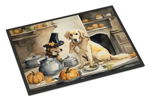 NEW Yellow Lab Fall Kitchen Pumpkins Doormat Front Door Mat Indoor Outdoor Rugs for Entryway, Non Slip Washable Low Pile, 18H X 27W NEW Yellow Lab Fall Kitchen Pumpkins Doormat Front Door Mat Indoor Outdoor Rugs for Entryway, Non Slip Washable Low Pile, 18H X 27W