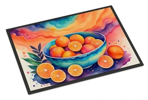 NEW Colorful Oranges Doormat Front Door Mat Indoor Outdoor Rugs for Entryway, Non Slip Washable Low Pile, 18H X 27W NEW Colorful Oranges Doormat Front Door Mat Indoor Outdoor Rugs for Entryway, Non Slip Washable Low Pile, 18H X 27W