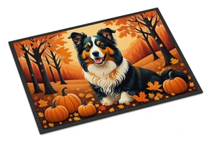 NEW Collie Fall Doormat Front Door Mat Indoor Outdoor Rugs for Entryway, Non Slip Washable Low Pile, 18H X 27W NEW Collie Fall Doormat Front Door Mat Indoor Outdoor Rugs for Entryway, Non Slip Washable Low Pile, 18H X 27W