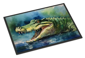 NEW Crocodile Doormat Front Door Mat Indoor Outdoor Rugs for Entryway, Non Slip Washable Low Pile, 18H X 27W NEW Crocodile Doormat Front Door Mat Indoor Outdoor Rugs for Entryway, Non Slip Washable Low Pile, 18H X 27W