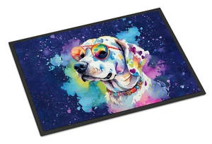 NEW Hippie Dawg Doormat Front Door Mat Indoor Outdoor Rugs for Entryway, Non Slip Washable Low Pile, 18H X 27W NEW Hippie Dawg Doormat Front Door Mat Indoor Outdoor Rugs for Entryway, Non Slip Washable Low Pile, 18H X 27W
