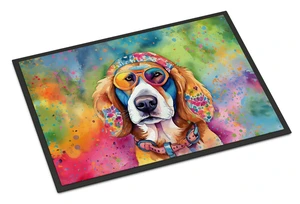 NEW Hippie Dawg Doormat Front Door Mat Indoor Outdoor Rugs for Entryway, Non Slip Washable Low Pile, 18H X 27W NEW Hippie Dawg Doormat Front Door Mat Indoor Outdoor Rugs for Entryway, Non Slip Washable Low Pile, 18H X 27W