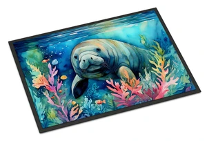 NEW Manatee Doormat Front Door Mat Indoor Outdoor Rugs for Entryway, Non Slip Washable Low Pile, 18H X 27W NEW Manatee Doormat Front Door Mat Indoor Outdoor Rugs for Entryway, Non Slip Washable Low Pile, 18H X 27W