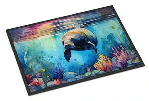 NEW Manatee Doormat Front Door Mat Indoor Outdoor Rugs for Entryway, Non Slip Washable Low Pile, 18H X 27W NEW Manatee Doormat Front Door Mat Indoor Outdoor Rugs for Entryway, Non Slip Washable Low Pile, 18H X 27W
