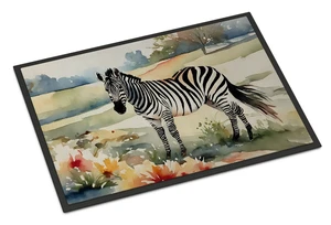 NEW Zebra Doormat Front Door Mat Indoor Outdoor Rugs for Entryway, Non Slip Washable Low Pile, 18H X 27W NEW Zebra Doormat Front Door Mat Indoor Outdoor Rugs for Entryway, Non Slip Washable Low Pile, 18H X 27W
