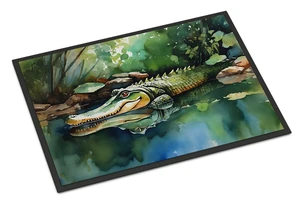 NEW Alligator Doormat Front Door Mat Indoor Outdoor Rugs for Entryway, Non Slip Washable Low Pile, 18H X 27W NEW Alligator Doormat Front Door Mat Indoor Outdoor Rugs for Entryway, Non Slip Washable Low Pile, 18H X 27W
