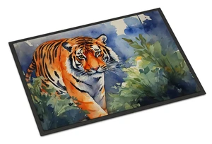 NEW Bengal Tiger Doormat Front Door Mat Indoor Outdoor Rugs for Entryway, Non Slip Washable Low Pile, 18H X 27W NEW Bengal Tiger Doormat Front Door Mat Indoor Outdoor Rugs for Entryway, Non Slip Washable Low Pile, 18H X 27W