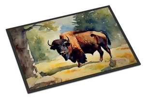 NEW American Bison Doormat Front Door Mat Indoor Outdoor Rugs for Entryway, Non Slip Washable Low Pile, 18H X 27W NEW American Bison Doormat Front Door Mat Indoor Outdoor Rugs for Entryway, Non Slip Washable Low Pile, 18H X 27W