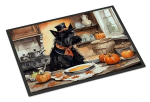 NEW Scottish Terrier Fall Kitchen Pumpkins Doormat Front Door Mat Indoor Outdoor Rugs for Entryway, Non Slip Washable Low Pile, 18H X 27W NEW Scottish Terrier Fall Kitchen Pumpkins Doormat Front Door Mat Indoor Outdoor Rugs for Entryway, Non Slip Washable Low Pile, 18H X 27W