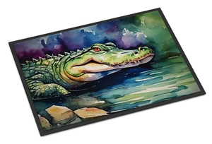 NEW Alligator Doormat Front Door Mat Indoor Outdoor Rugs for Entryway, Non Slip Washable Low Pile, 18H X 27W NEW Alligator Doormat Front Door Mat Indoor Outdoor Rugs for Entryway, Non Slip Washable Low Pile, 18H X 27W