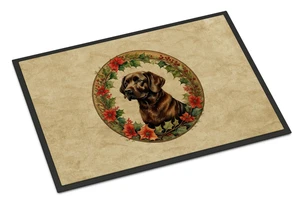 NEW Labrador Retriever Christmas Flowers Doormat Front Door Mat Indoor Outdoor Rugs for Entryway, Non Slip Washable Low Pile, 18H X 27W NEW Labrador Retriever Christmas Flowers Doormat Front Door Mat Indoor Outdoor Rugs for Entryway, Non Slip Washable Low Pile, 18H X 27W