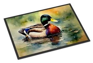 NEW Mallard Doormat Front Door Mat Indoor Outdoor Rugs for Entryway, Non Slip Washable Low Pile, 18H X 27W NEW Mallard Doormat Front Door Mat Indoor Outdoor Rugs for Entryway, Non Slip Washable Low Pile, 18H X 27W