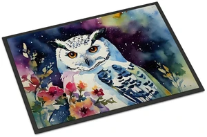 NEW Snowy Owl Doormat Front Door Mat Indoor Outdoor Rugs for Entryway, Non Slip Washable Low Pile, 18H X 27W NEW Snowy Owl Doormat Front Door Mat Indoor Outdoor Rugs for Entryway, Non Slip Washable Low Pile, 18H X 27W