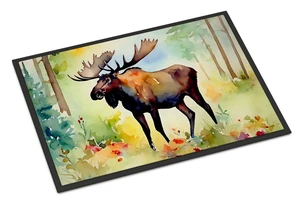 NEW Moose Doormat Front Door Mat Indoor Outdoor Rugs for Entryway, Non Slip Washable Low Pile, 18H X 27W NEW Moose Doormat Front Door Mat Indoor Outdoor Rugs for Entryway, Non Slip Washable Low Pile, 18H X 27W