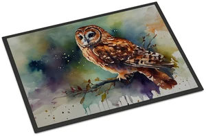 NEW Tawny Owl Doormat Front Door Mat Indoor Outdoor Rugs for Entryway, Non Slip Washable Low Pile, 18H X 27W NEW Tawny Owl Doormat Front Door Mat Indoor Outdoor Rugs for Entryway, Non Slip Washable Low Pile, 18H X 27W
