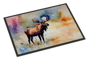 NEW Moose Doormat Front Door Mat Indoor Outdoor Rugs for Entryway, Non Slip Washable Low Pile, 18H X 27W NEW Moose Doormat Front Door Mat Indoor Outdoor Rugs for Entryway, Non Slip Washable Low Pile, 18H X 27W
