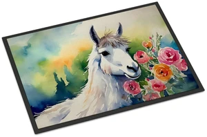 NEW Llama Doormat Front Door Mat Indoor Outdoor Rugs for Entryway, Non Slip Washable Low Pile, 18H X 27W NEW Llama Doormat Front Door Mat Indoor Outdoor Rugs for Entryway, Non Slip Washable Low Pile, 18H X 27W