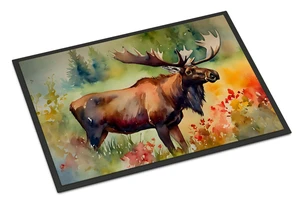 NEW Moose Doormat Front Door Mat Indoor Outdoor Rugs for Entryway, Non Slip Washable Low Pile, 18H X 27W NEW Moose Doormat Front Door Mat Indoor Outdoor Rugs for Entryway, Non Slip Washable Low Pile, 18H X 27W