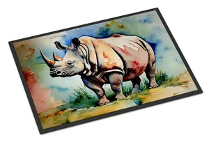 NEW Rhinoceros Doormat Front Door Mat Indoor Outdoor Rugs for Entryway, Non Slip Washable Low Pile, 18H X 27W NEW Rhinoceros Doormat Front Door Mat Indoor Outdoor Rugs for Entryway, Non Slip Washable Low Pile, 18H X 27W