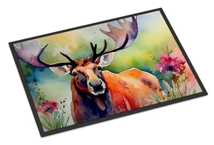 NEW Moose Doormat Front Door Mat Indoor Outdoor Rugs for Entryway, Non Slip Washable Low Pile, 18H X 27W NEW Moose Doormat Front Door Mat Indoor Outdoor Rugs for Entryway, Non Slip Washable Low Pile, 18H X 27W